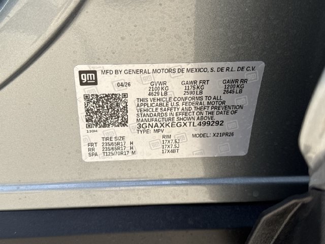 New 2026 Chevrolet Equinox ACTIV w/ Convenience Package III FWD image 30