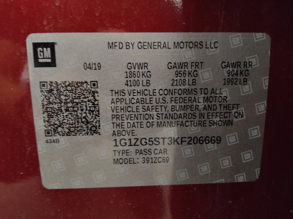 Used 2019 Chevrolet Malibu RS FWD image 33