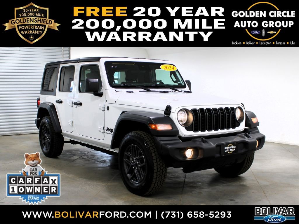 Used 2024 Jeep Wrangler Sport S image 1
