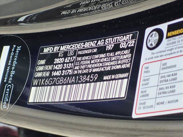 Certified 2022 Mercedes-Benz S 580 4MATIC Sedan image 26