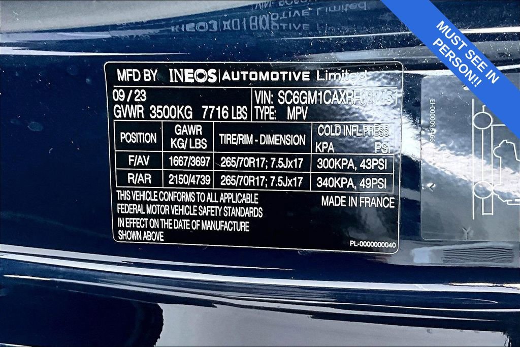 Used 2024 INEOS Grenadier Fieldmaster Edition image 43