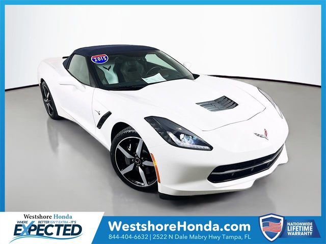 Used 2015 Chevrolet Corvette Stingray Convertible w/ 3LT Preferred Equipment Group image 1