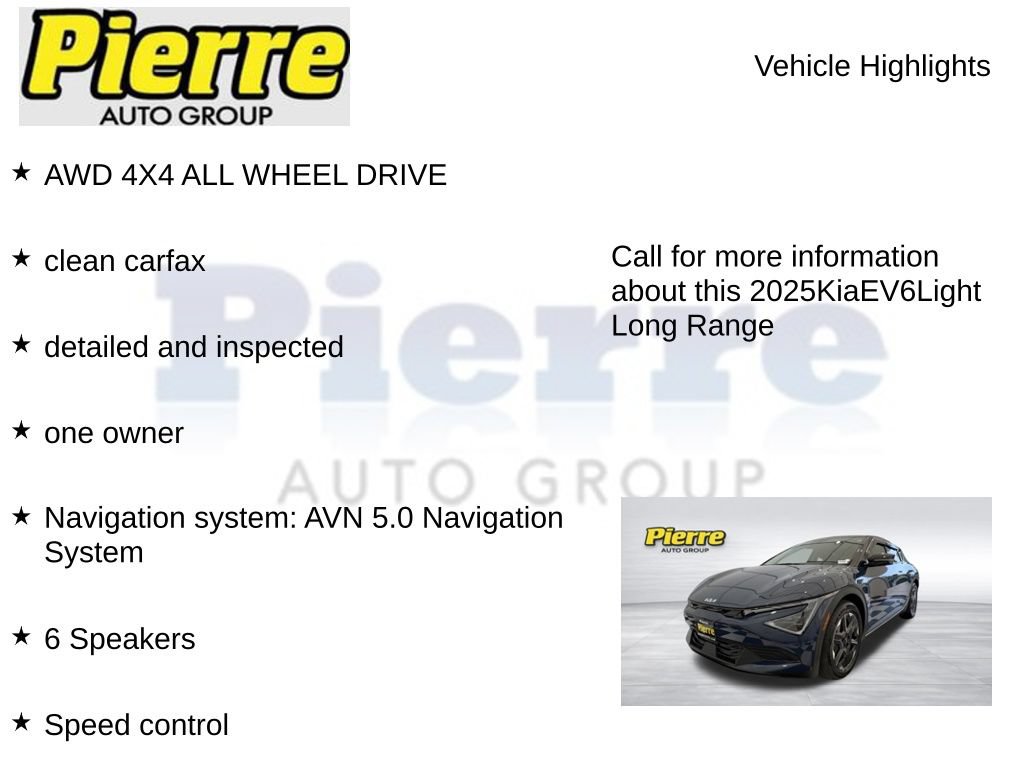 Used 2025 Kia EV6 Light AWD/4WD image 7