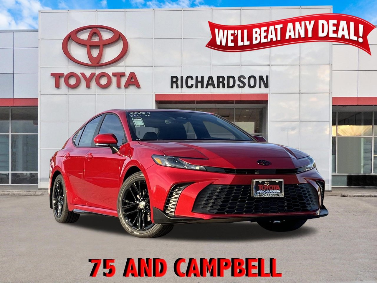 New 2026 Toyota Camry SE w/ Multimedia Upgrade Package FWD image 1