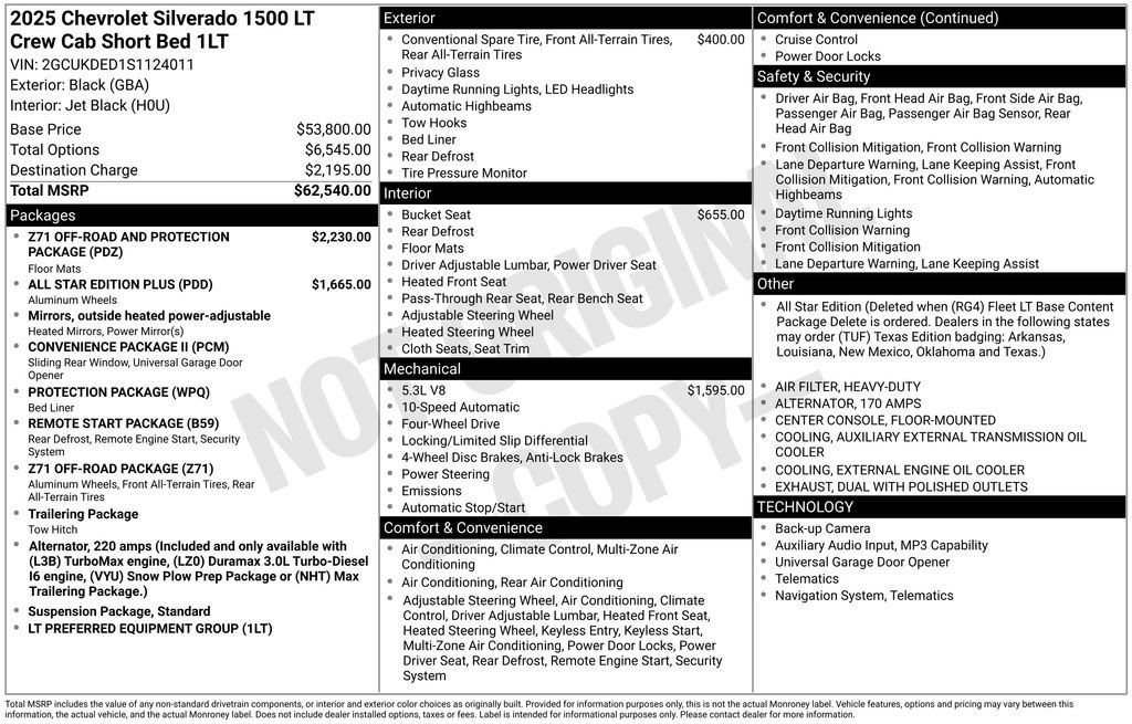 Used 2025 Chevrolet Silverado 1500 LT image 11