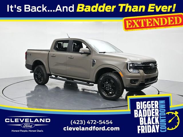 New 2025 Ford Ranger Lariat w/ Black Appearance Package