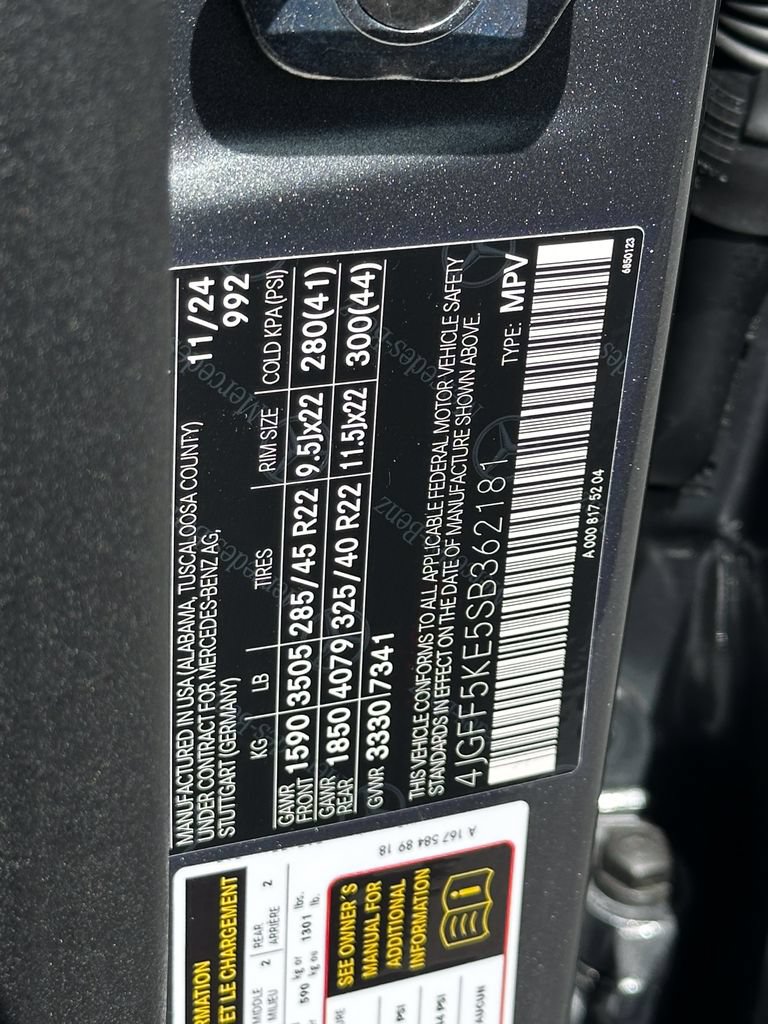 Certified 2025 Mercedes-Benz GLS 450 4MATIC image 37
