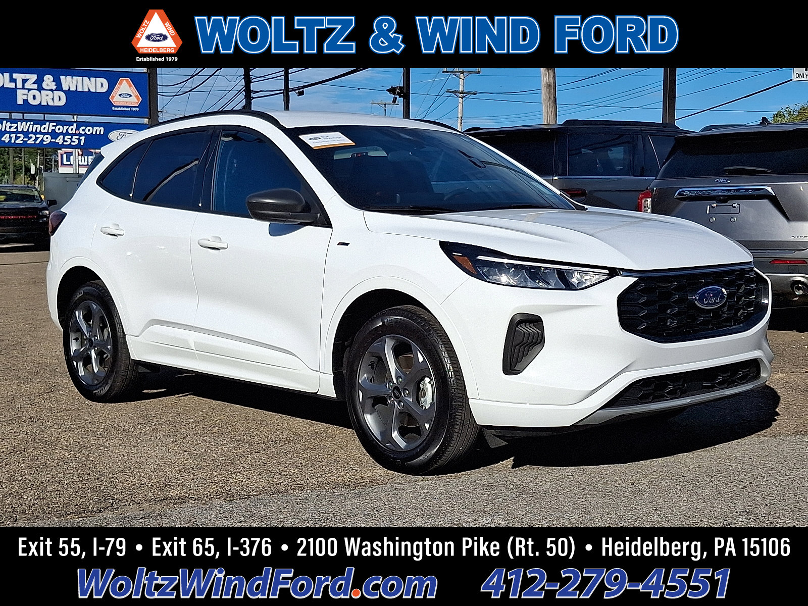 Certified 2023 Ford Escape ST-Line w/ Tech Pack #1
