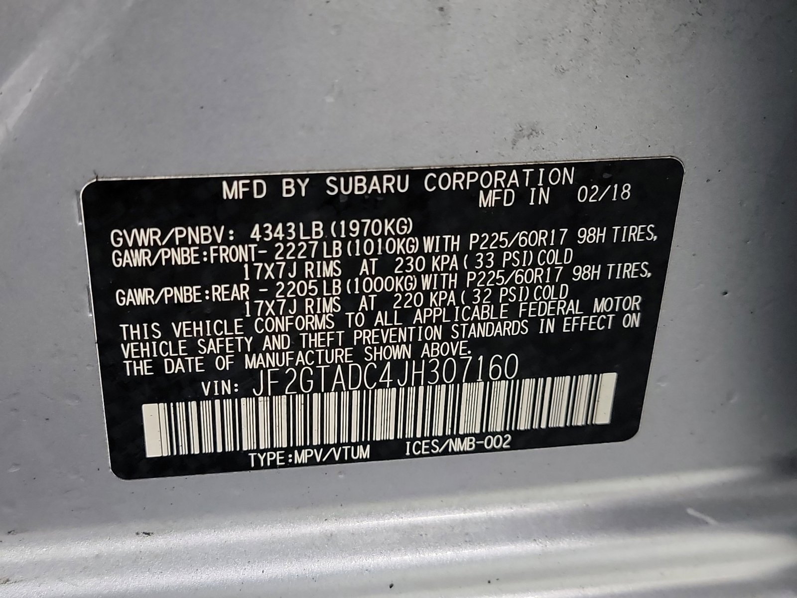 Used 2018 Subaru Crosstrek 2.0i Premium w/ Eyesight System image 32