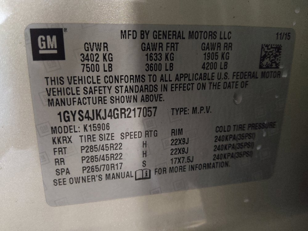 Used 2016 Cadillac Escalade ESV Premium AWD/4WD image 33