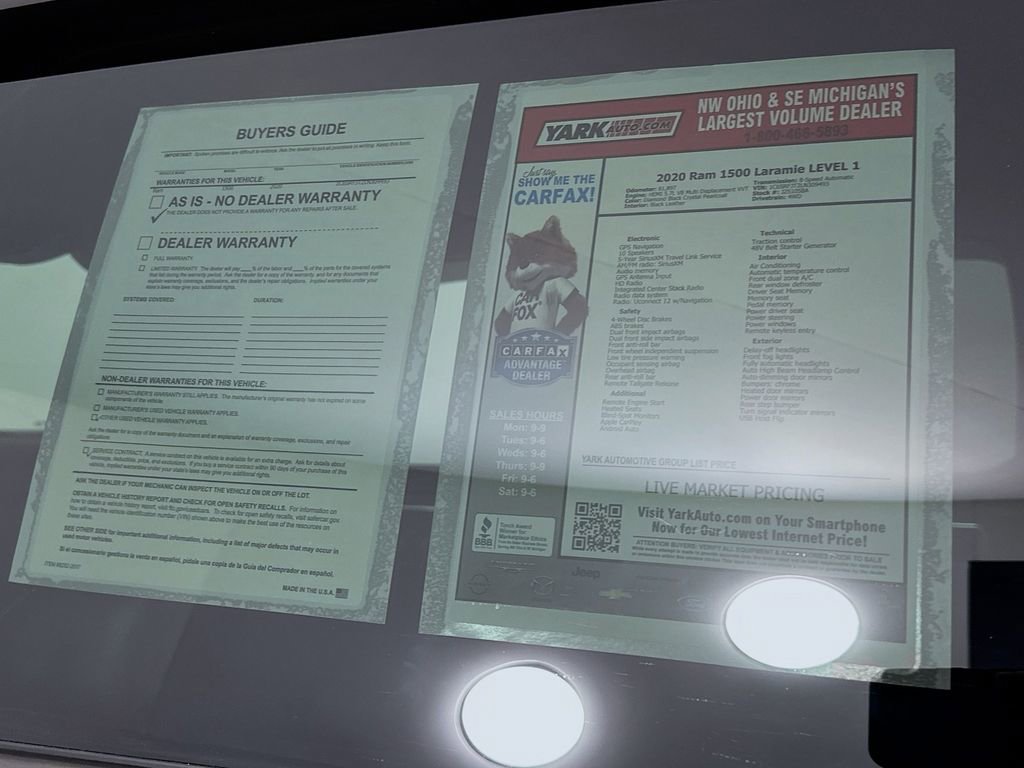 Certified 2020 RAM 1500 Laramie image 14