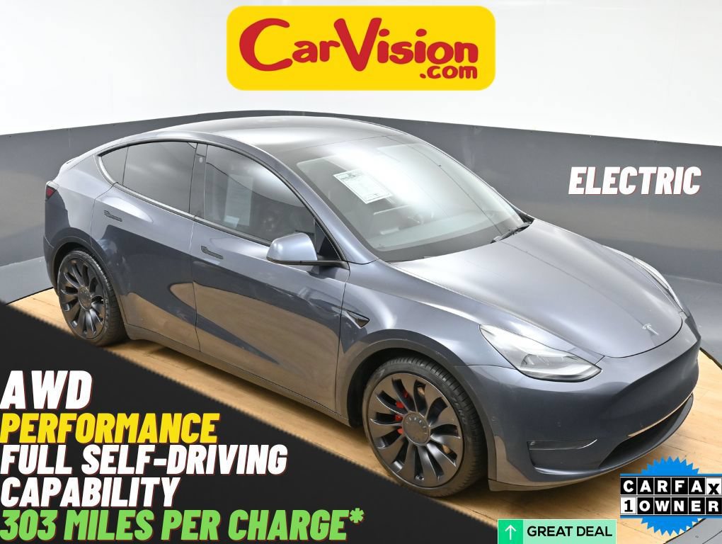 Used 2021 Tesla Model Y Performance AWD/4WD image 1