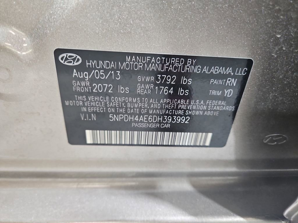 Used 2013 Hyundai Elantra GLS w/ Preferred Pkg FWD image 28