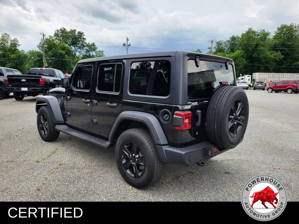 Used 2020 Jeep Wrangler Unlimited Sport AWD/4WD image 3