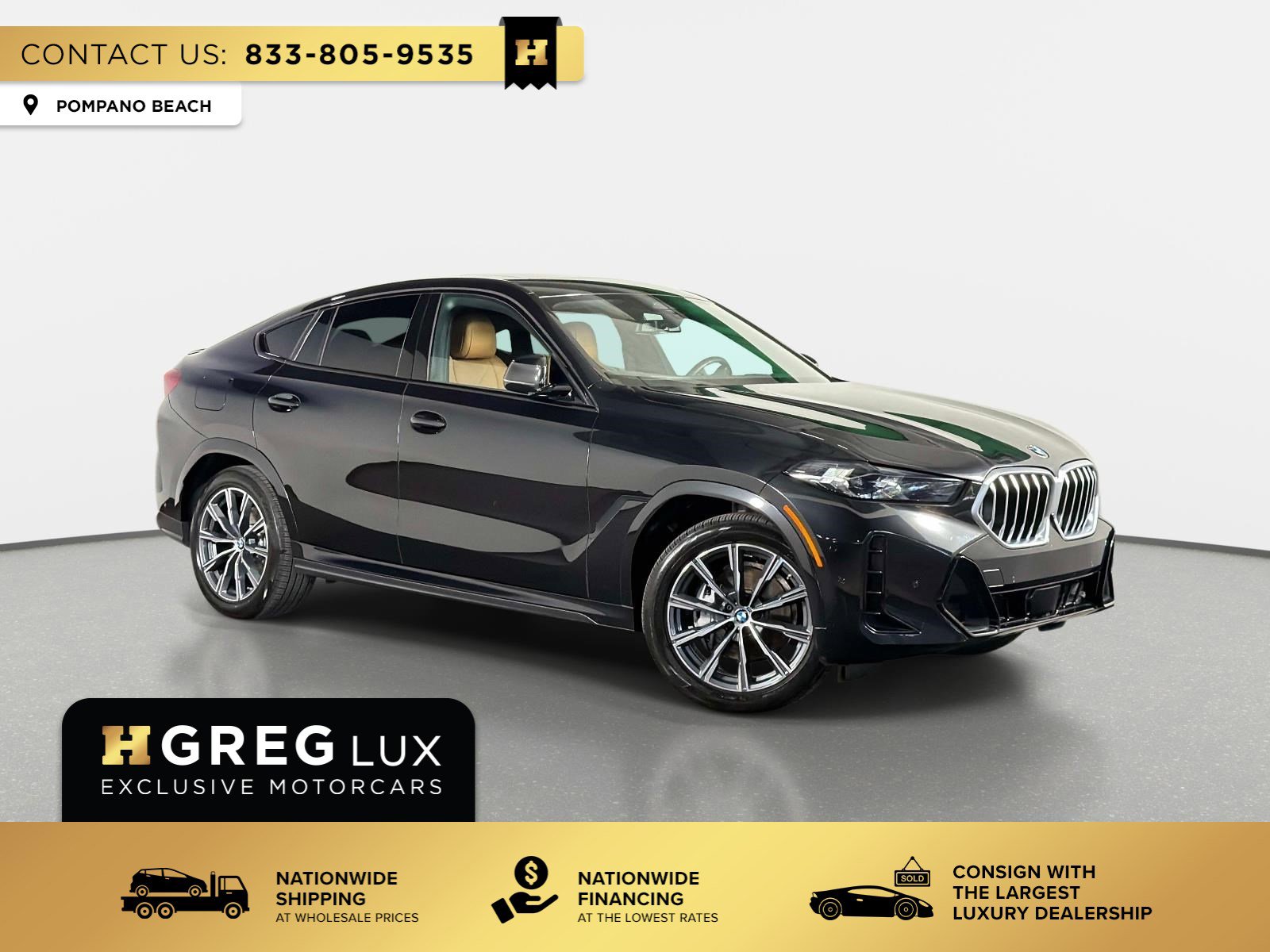 Used 2024 BMW X6 xDrive40i w/ Parking Assistance Package AWD/4WD video 1