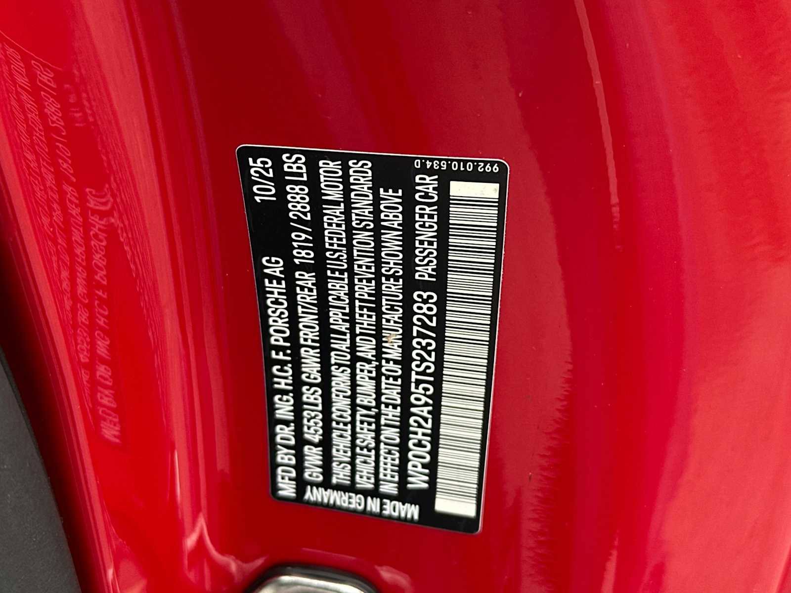New 2026 Porsche 911 Carrera 4S AWD/4WD image 30