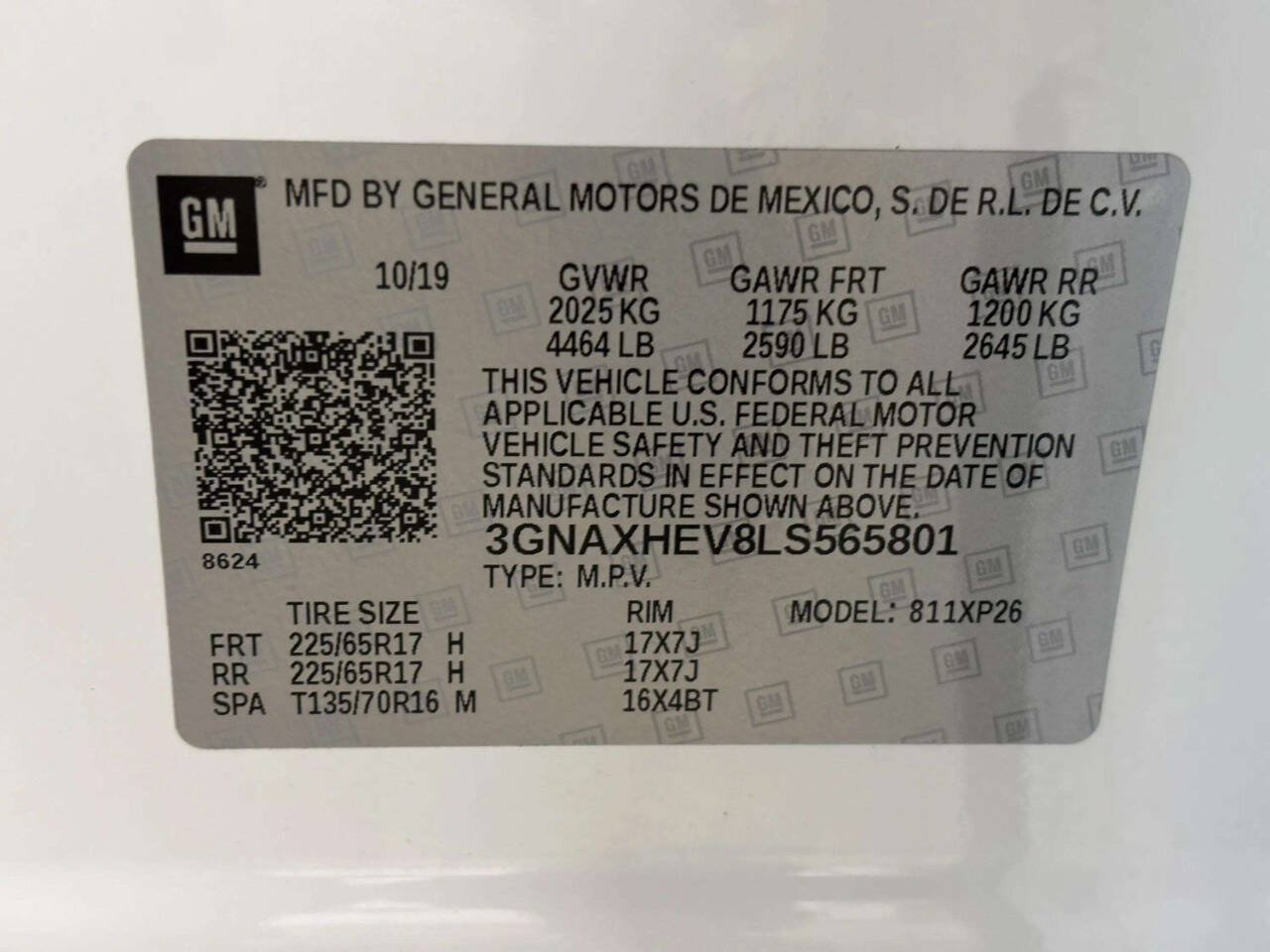 Used 2020 Chevrolet Equinox LS FWD image 37