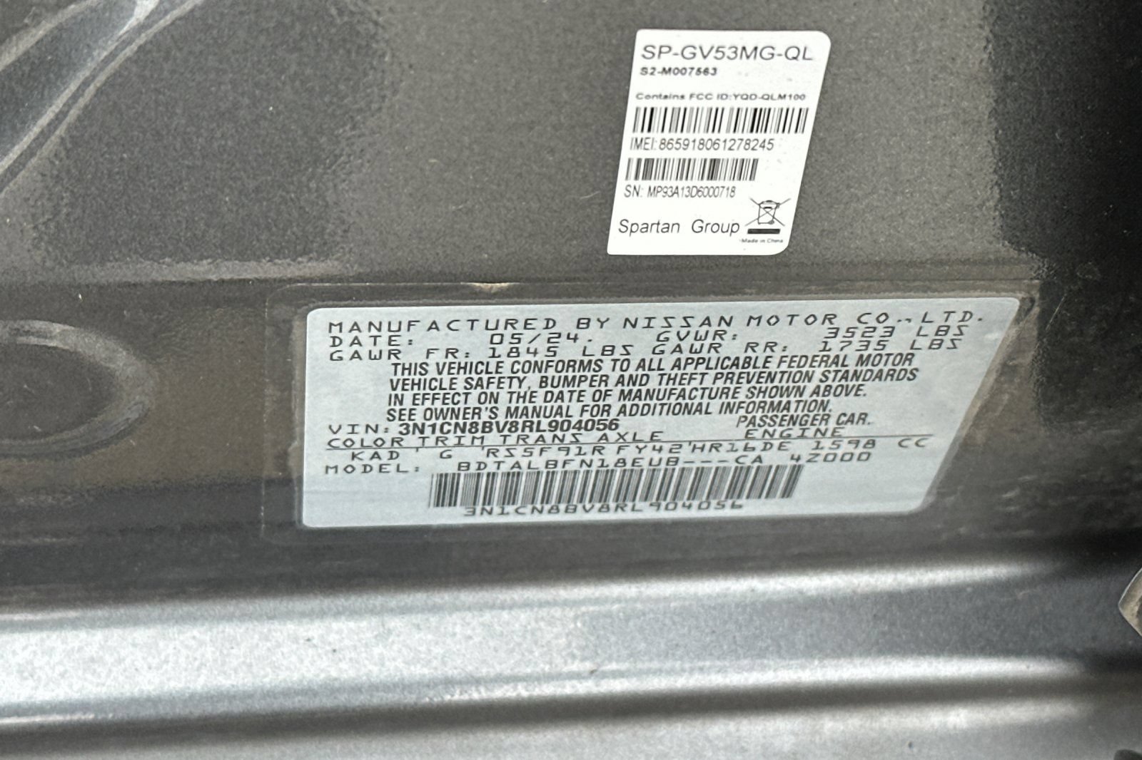 Used 2024 Nissan Versa S FWD image 32