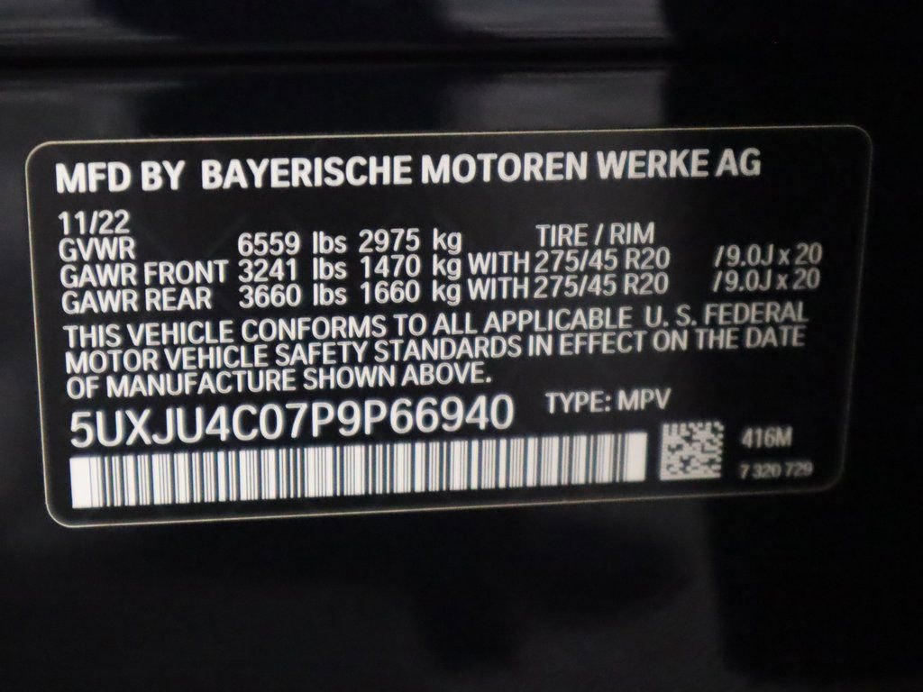 Used 2023 BMW X5 M50i w/ Executive Package image 36