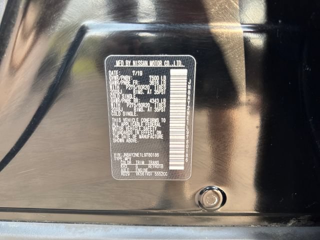 Used 2020 Nissan Armada Platinum w/ Captain's Chairs Package AWD/4WD image 30