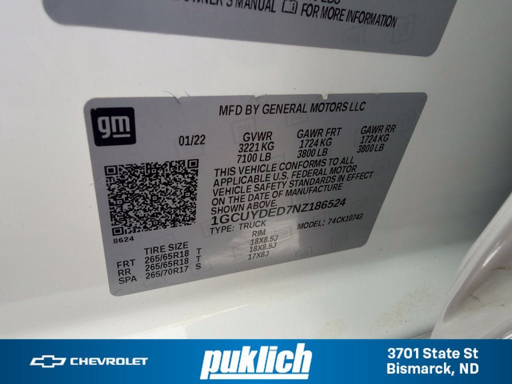 Used 2022 Chevrolet Silverado 1500 LT AWD/4WD image 34
