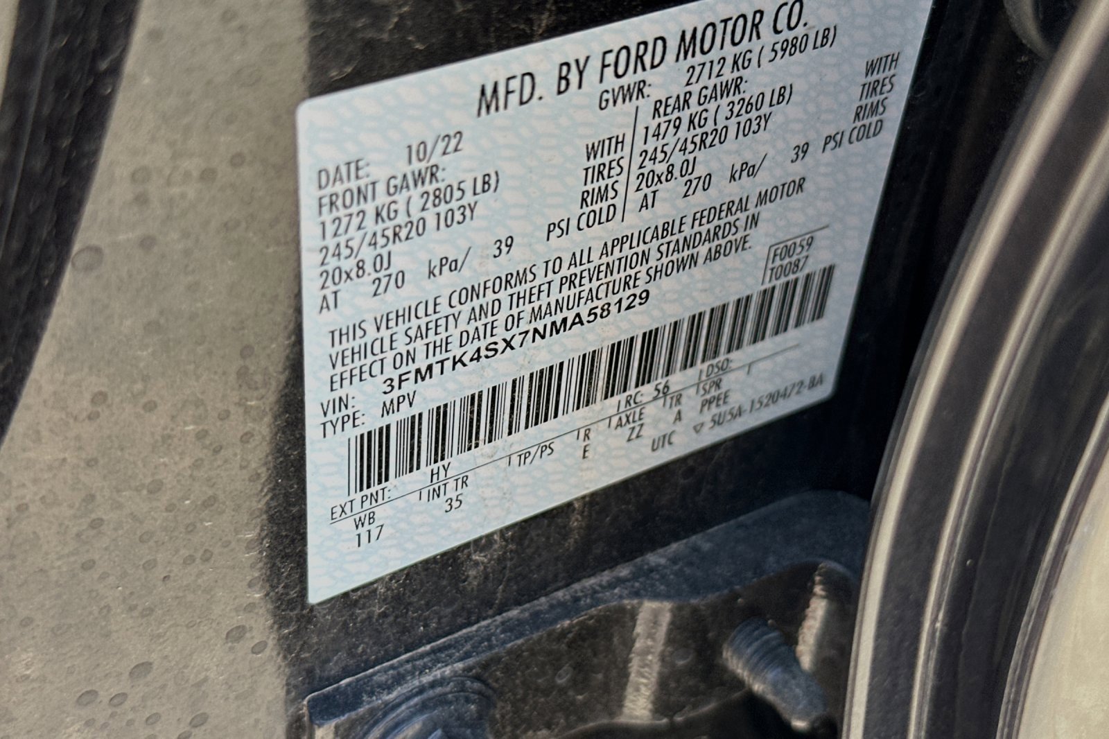 New 2022 Ford Mustang Mach-E GT w/ GT Performance Edition image 24