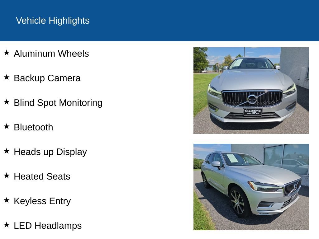 Used 2021 Volvo XC60 T5 Inscription w/ Advanced Package AWD/4WD image 2