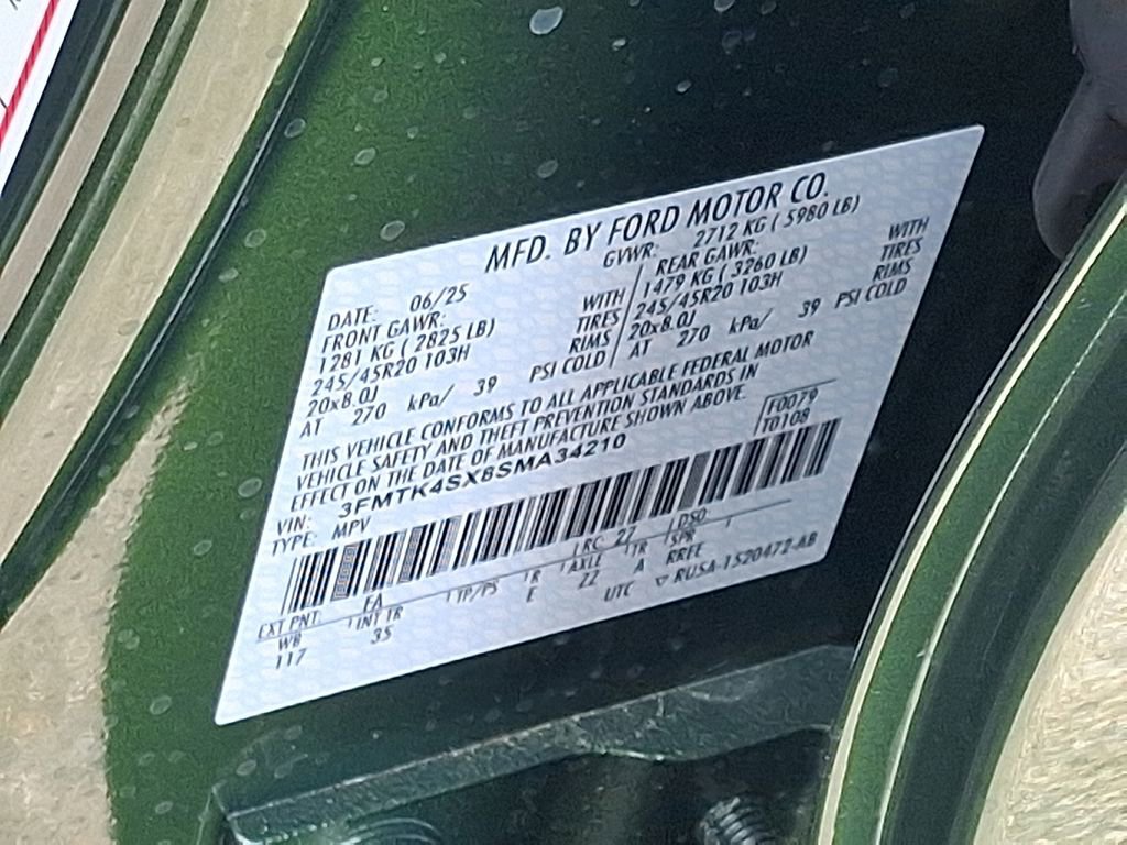 New 2025 Ford Mustang Mach-E GT w/ Bronze Appearance Package image 11