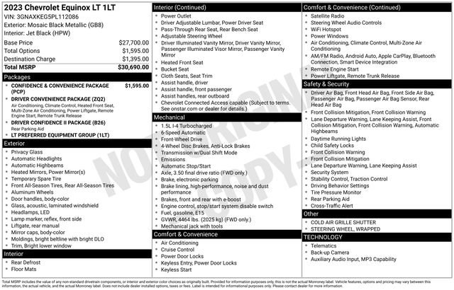 Used 2023 Chevrolet Equinox LT image 5