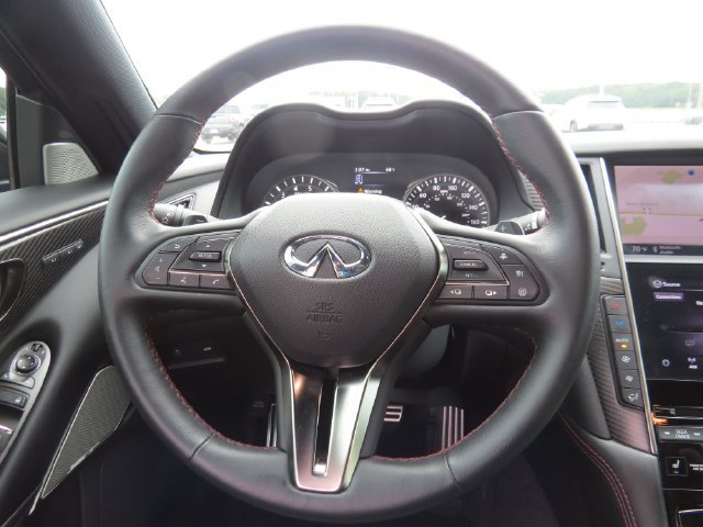 Used 2024 INFINITI Q50 Red Sport 400 w/ Black Opal Edition RWD image 16