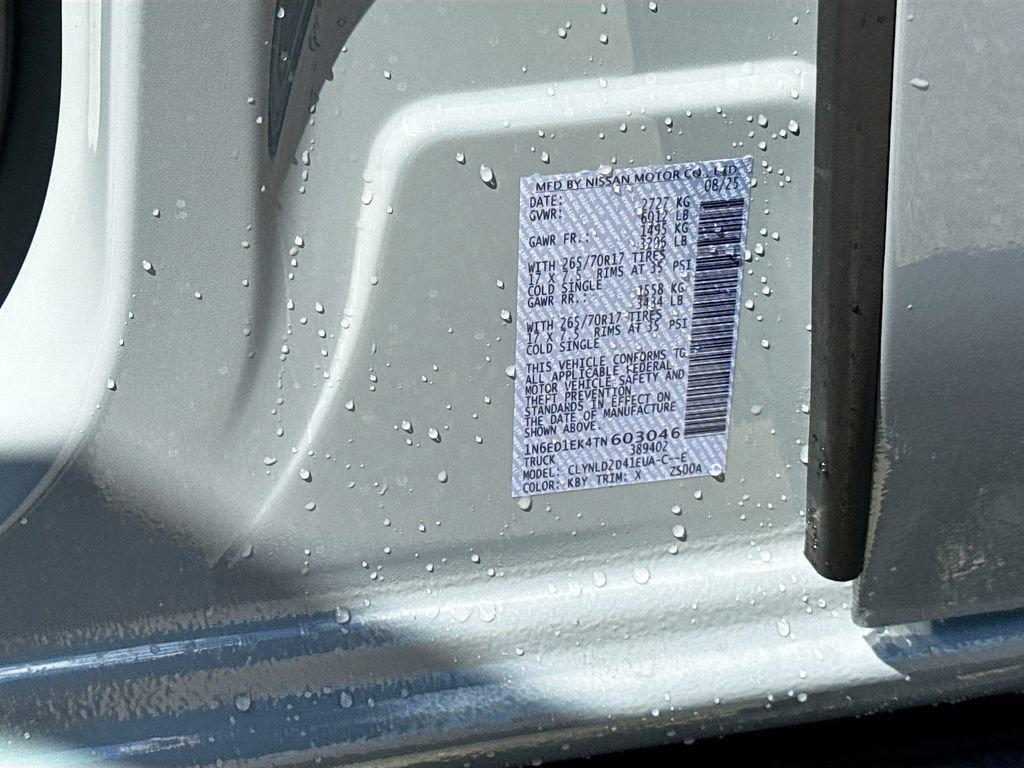 New 2026 Nissan Frontier PRO-4X image 29