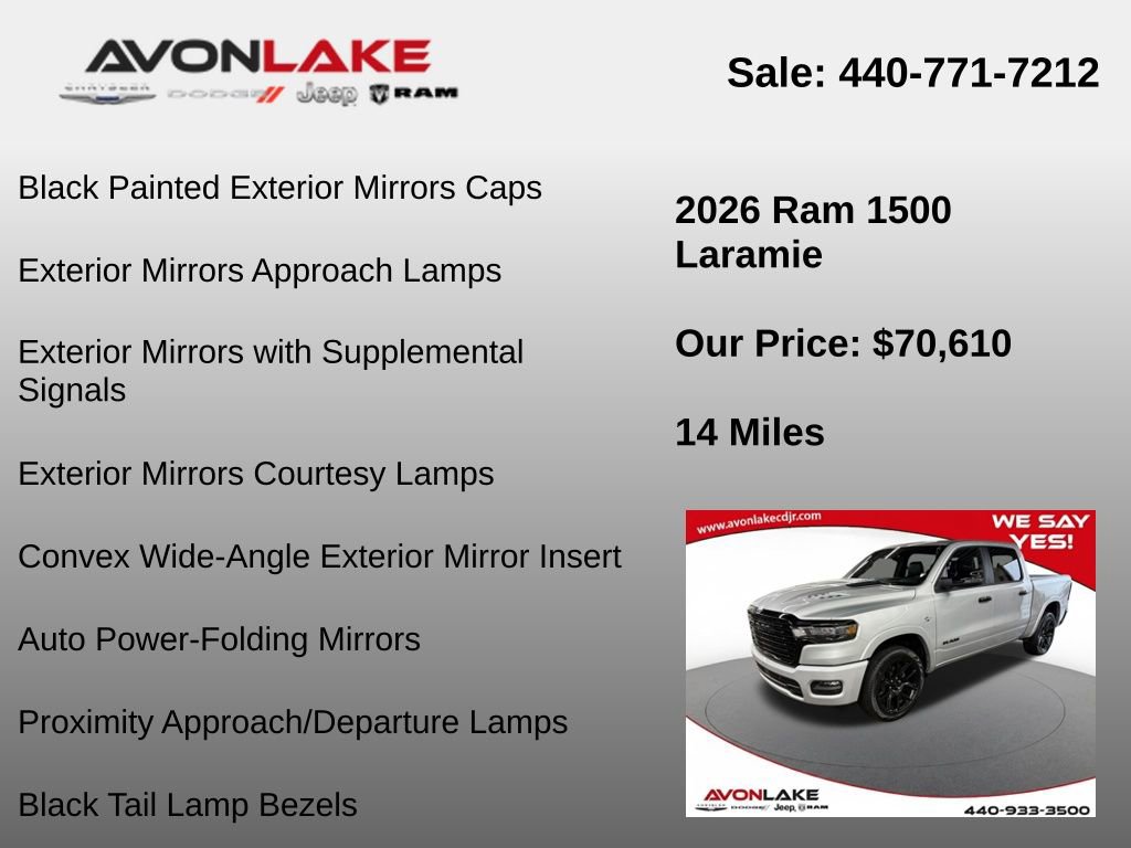 New 2026 RAM 1500 Laramie w/ Night Edition image 37