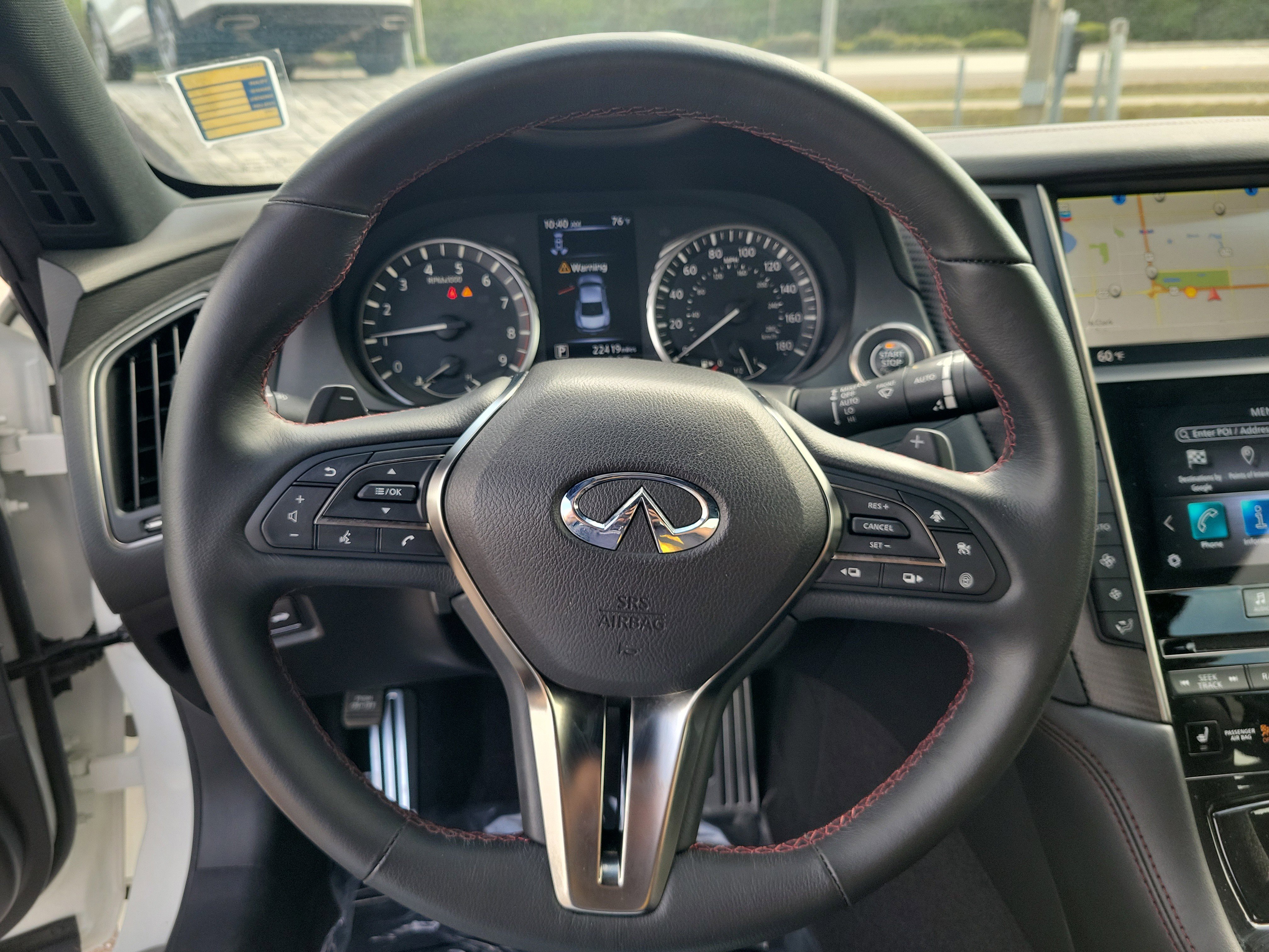 Certified 2022 INFINITI Q60 Red Sport 400 w/ Cargo Package image 8