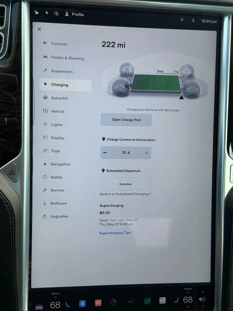 Used 2016 Tesla Model S 75D AWD/4WD image 2