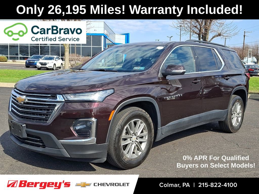 Certified 2023 Chevrolet Traverse LT w/ LPO, Floor Liner Package image 1