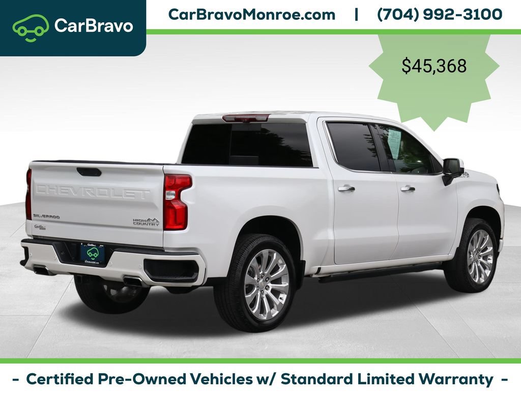 Certified 2021 Chevrolet Silverado 1500 High Country w/ Technology Package AWD/4WD image 7