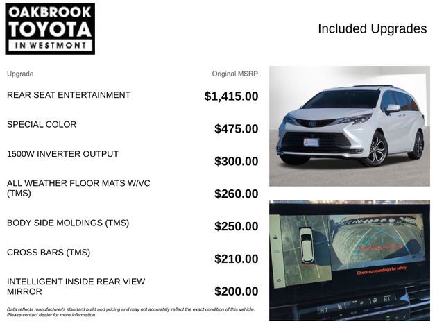 Used 2025 Toyota Sienna Platinum image 4