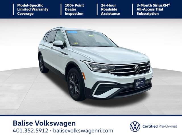 Certified 2023 Volkswagen Tiguan SE w/ Panoramic Sunroof Package AWD/4WD image 1