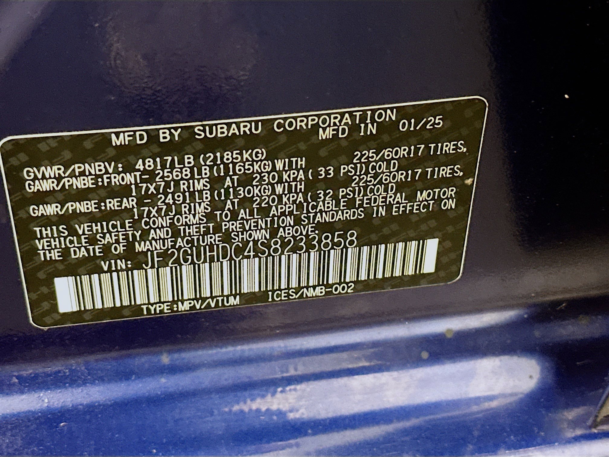 Used 2025 Subaru Crosstrek 2.0i Premium image 12