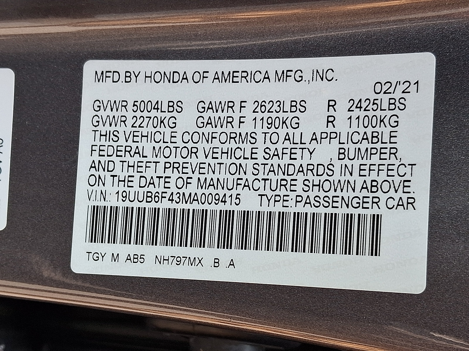 Certified 2021 Acura TLX SH-AWD w/ Technology Package image 26