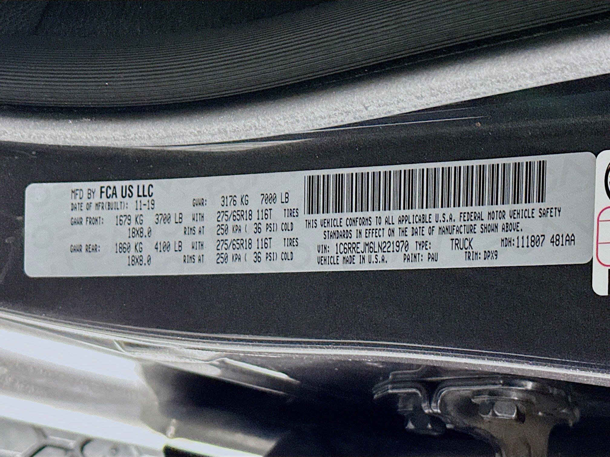 Used 2020 RAM 1500 Laramie image 12