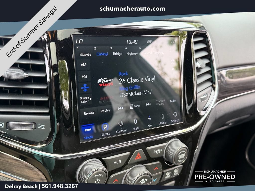Certified 2020 Jeep Grand Cherokee Overland AWD/4WD image 21