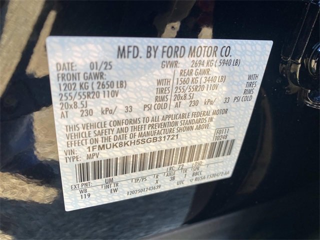 Used 2025 Ford Explorer ST-Line image 22