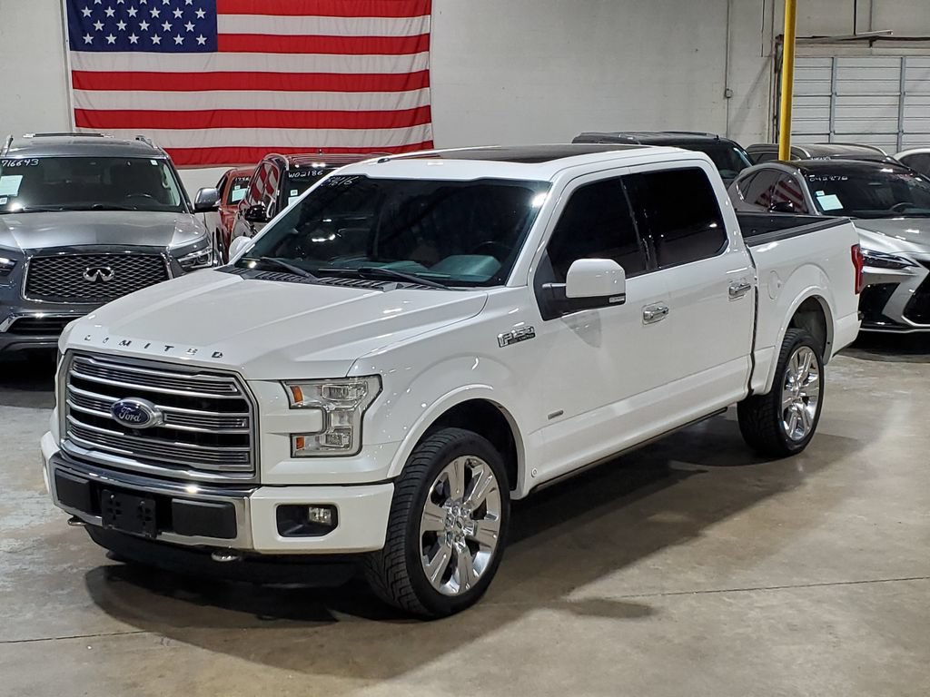 Used 2016 Ford F150 Limited w/ Trailer Tow Package AWD/4WD image 44