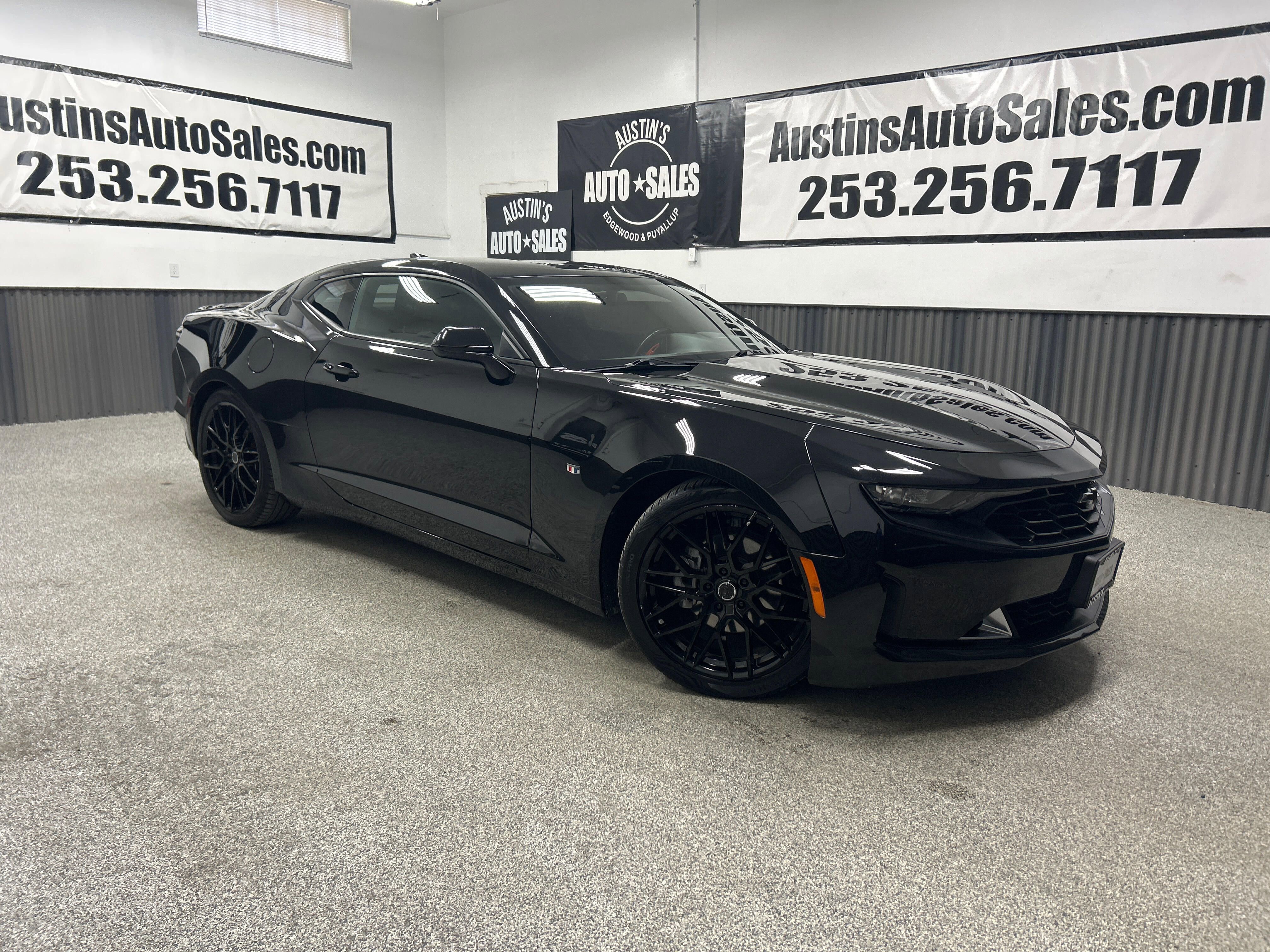 Used 2019 Chevrolet Camaro LT w/ RS Package RWD image 1
