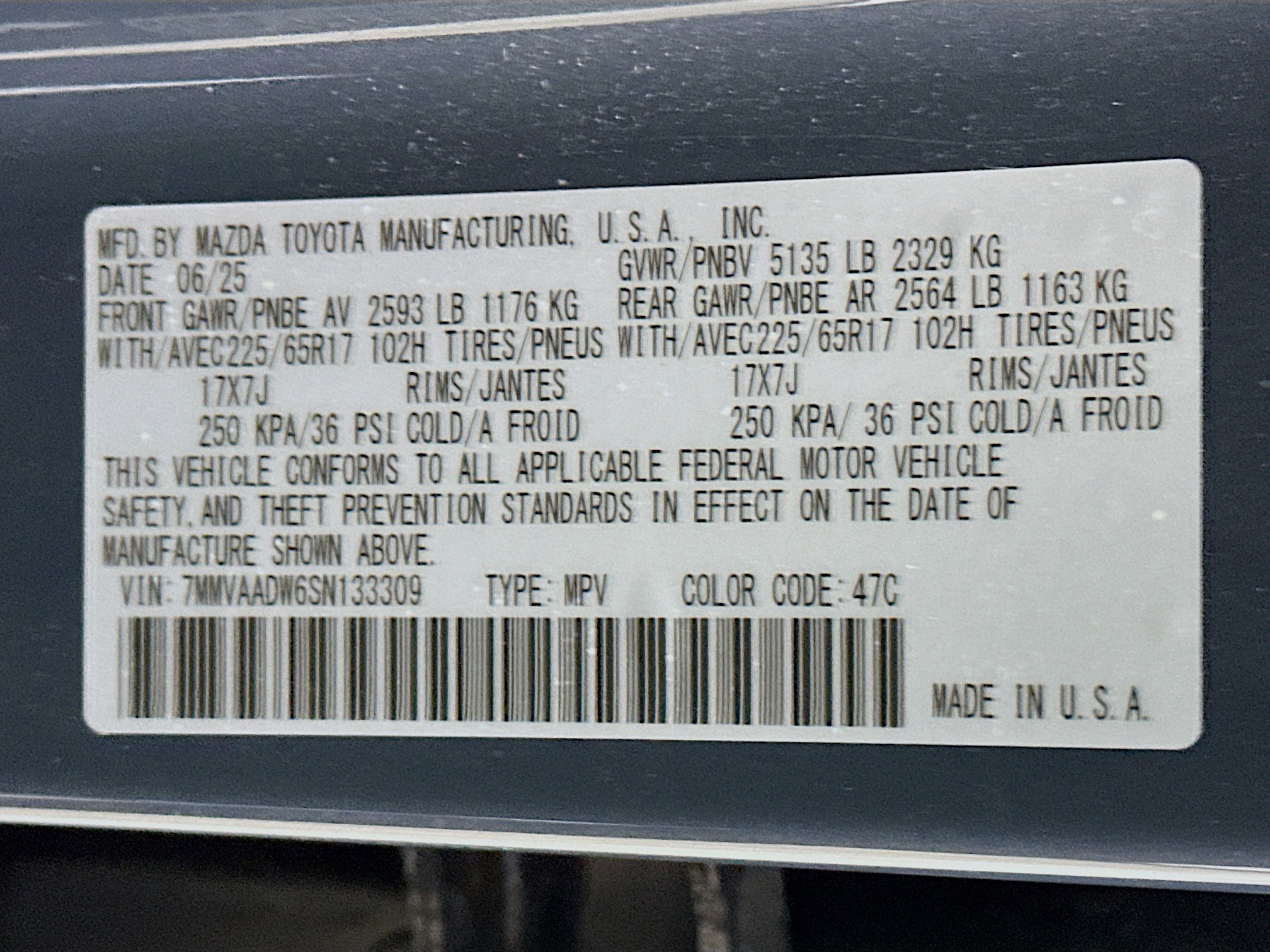 Used 2025 MAZDA CX-50 AWD 2.5 Hybrid w/ Premium Pkg image 12