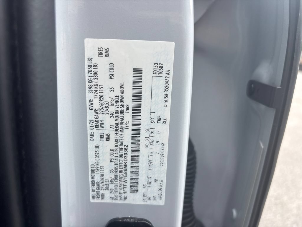 Used 2021 Ford F150 XLT w/ Equipment Group 302A High AWD/4WD image 18