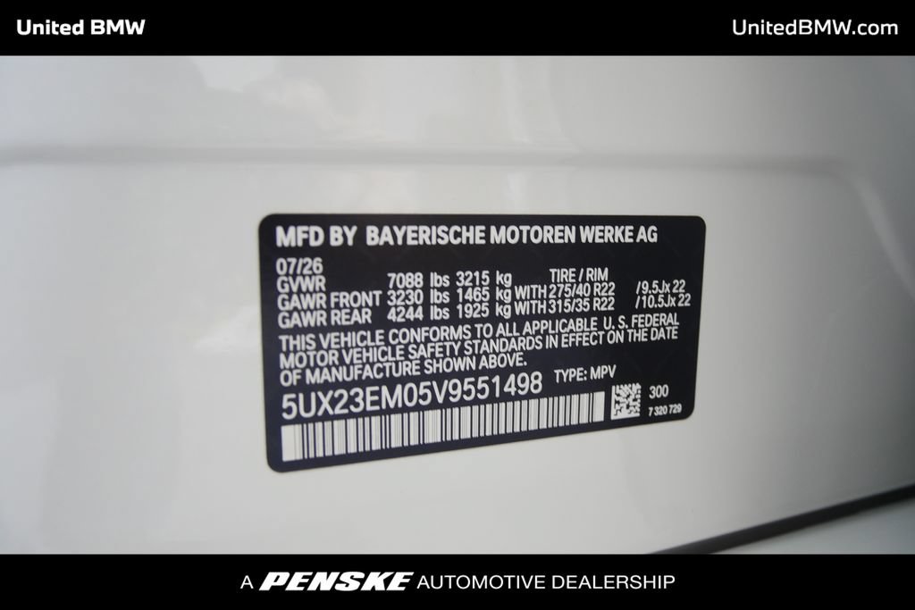 New 2027 BMW X7 xDrive40i w/ M Sport Package AWD/4WD image 25