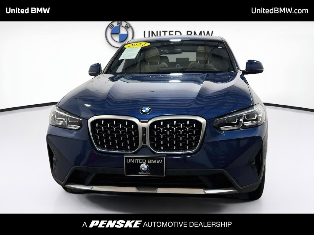 Certified 2024 BMW X4 xDrive30i AWD/4WD image 2