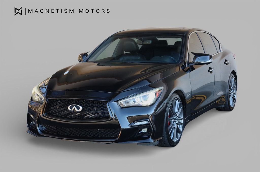 Used 2018 INFINITI Q50 Red Sport 400 w/ Sensory Package (Sport) image 6